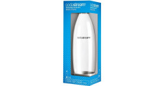 SodaStream SodaStream PET-Flasche Fuse 1 Liter, mit Edelstahl, Trinkflasche transparent/edelstahl transparent/edelstahl ПЭТ-бутылка SodaStream Fuse 1 литр, с нержавеющей сталью, бутылка для питья прозрачная/нержавеющая сталь