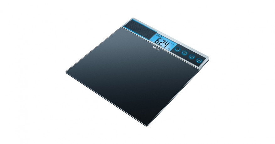 Beurer Beurer Sprechende Glaswaage GS39 schwarz schwarz Говорящие стеклянные весы Beurer GS39 черные