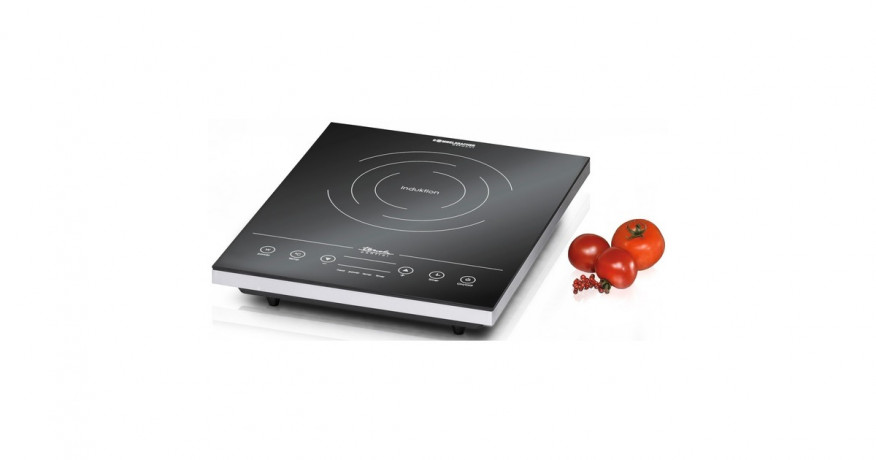Rommelsbacher Rommelsbacher Kochplatte Induktion CT2010/IN schwarz/silber schwarz/silber Индукционная плита Rommelsbacher CT2010/IN черный/серебристый