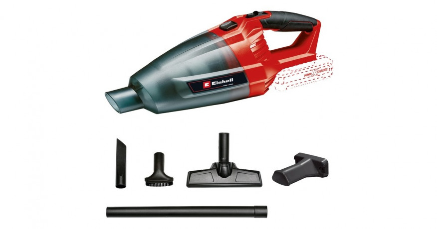 Einhell Einhell TE-VC 18 Li-Solo, Handstaubsauger schwarz/rot, ohne Akku und Ladegerat schwarz/rot Einhell TE-VC 18 Li-Solo, ручной пылесос черный/красный, без аккумулятора и зарядного устройства