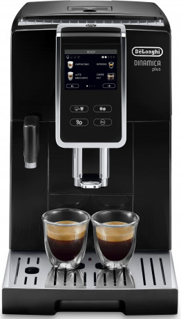 De'Longhi De'Longhi Kaffeevollautomat Dinamica Plus ECAM 370.70.B, mit LatteCrema Milchsystem und Kaffeekannenfunktion Полностью автоматическая кофемашина De'Longhi Dinamica Plus ECAM 370.70.B с системой приготовления молока LatteCrema и функцией кофейни
