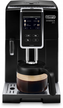 De'Longhi De'Longhi Kaffeevollautomat Dinamica Plus ECAM 370.70.B, mit LatteCrema Milchsystem und Kaffeekannenfunktion Полностью автоматическая кофемашина De'Longhi Dinamica Plus ECAM 370.70.B с системой приготовления молока LatteCrema и функцией кофейни