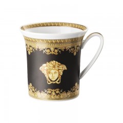 Rosenthal meets Versace Rosenthal Versace I love Baroque - Nero Becher mit Henkel 0,35 L Кружка Rosenthal Versace I love Baroque - Nero с ручкой 0,35 л