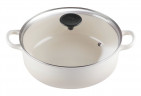 Le Creuset LE CREUSET Br\u00e4ter 24 cm RISOTTO Meringue LE CREUSET Br>4ter РИЗОТТО 24 см