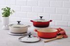 Le Creuset LE CREUSET Br\u00e4ter 24 cm RISOTTO Meringue LE CREUSET Br>4ter РИЗОТТО 24 см