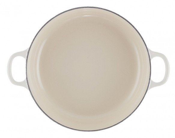 Le Creuset LE CREUSET Br\u00e4ter 24 cm RISOTTO Meringue LE CREUSET Br>4ter РИЗОТТО 24 см