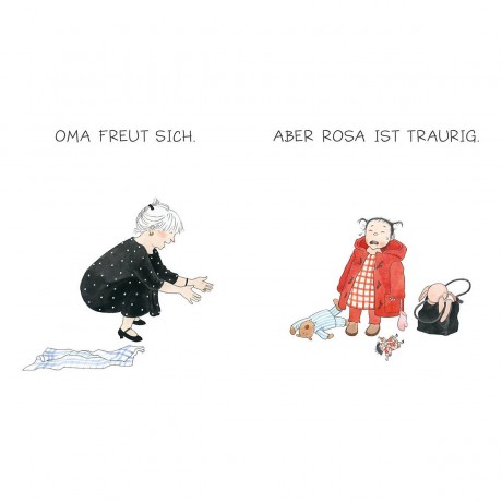 Aladin Verlag Rosa ist heute bei Oma Роза сегодня с бабушкой