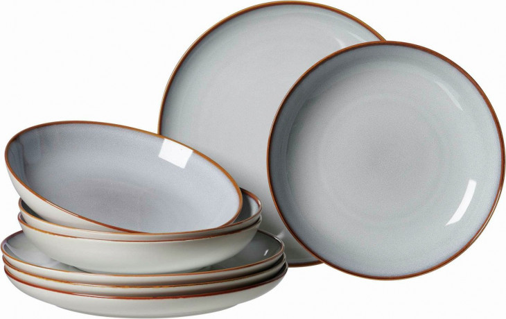 Ritzenhoff & Breker Ritzenhoff & Breker Tafelservice 8-tlg. PORTOFINO grau Сервиз Ritzenhoff & Breker 8 предметов. ПОРТОФИНО