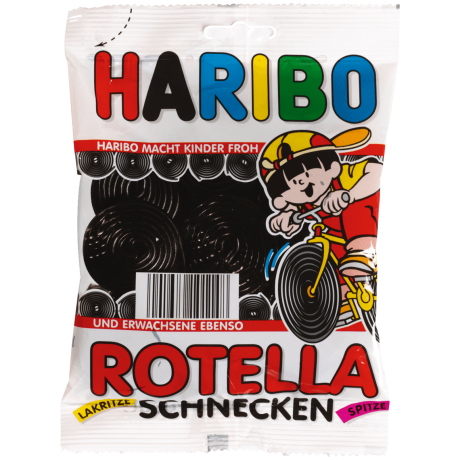 Haribo Лакричные улитки 175г