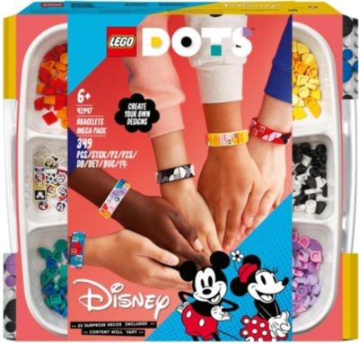 LEGO LEGO DOTS 41947 Mickys Armband-Kreativset LEGO DOTS 41947 Набор для творчества «Браслет Микки»