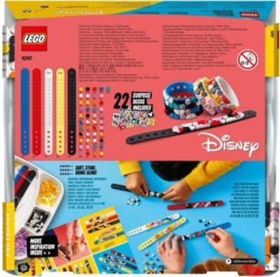 LEGO LEGO DOTS 41947 Mickys Armband-Kreativset LEGO DOTS 41947 Набор для творчества «Браслет Микки»