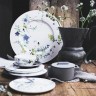 Rosenthal Rosenthal Brillance Fleurs des Alpes Fruhstuck-Set fur 2 Personen 6-tlg. Rosenthal Brillance Fleurs des Alpes Набор для завтрака на 2 персоны 6 предм.