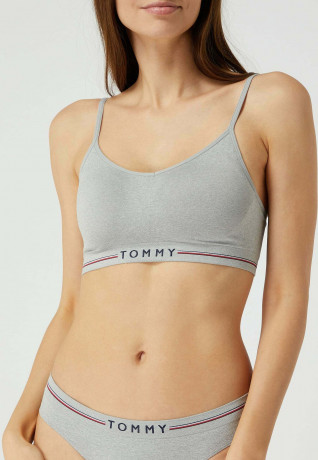 Tommy Hilfiger Bustier mittelgrau meliert бюстье средний серый пятнистый