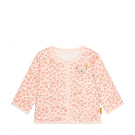 Steiff Wendejacke Jungle Feeling aus wattiertem Jersey Outdoorjacken Двусторонняя куртка Jungle Feeling из утепленного трикотажа Куртки для активного отдыха