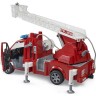 Bruder Mercedes Benz Sprinter Feuerwehr mit Drehleiter Wasserpumpe Пожарная команда Mercedes Benz Sprinter с водяным насосом с поворотной лестницей