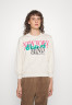 Tommy Hilfiger SLOGAN PUFF Sweatshirt white dove heather SLOGAN PUFF Толстовка белый голубь вереск