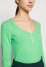 Tommy Hilfiger SLIM Long sleeved top spring lime SLIM Топ с длинными рукавами весенняя известь