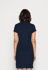 Tommy Hilfiger HERITAGE SLIM DRESS Day dress midnight HERITAGE SLIM DRESS Повседневное платье полночь