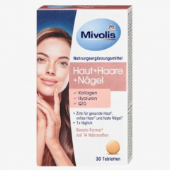 Mivolis Комплекс для кожи, волос, ногтей, 30 таблеток