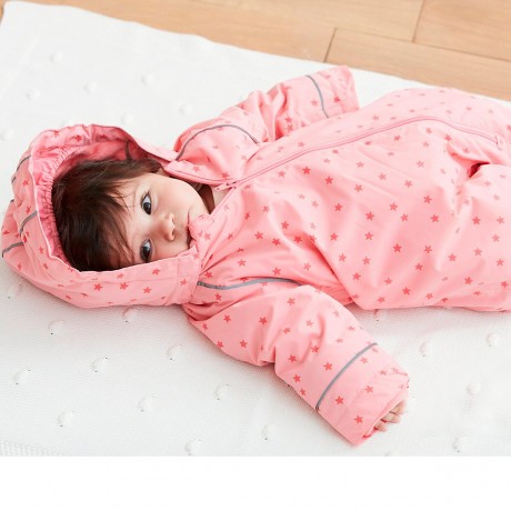 bornino Schneeoverall mit Kapuze Sterne Зимний комбинезон с капюшоном и звездой