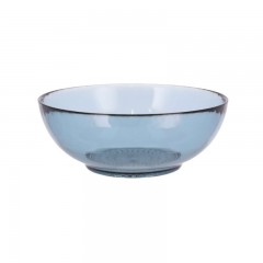 Bitz Bitz Kusintha - Glas blue Schussel d: 20 cm / h: 10,5 cm Bitz Kusintha - Миска стеклянная синяя д: 20 см / в: 10,5 см