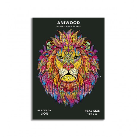 ANIWOOD Holz-Puzzle Lowe M (150 Teile) Деревянный пазл Lowe M (150 деталей)