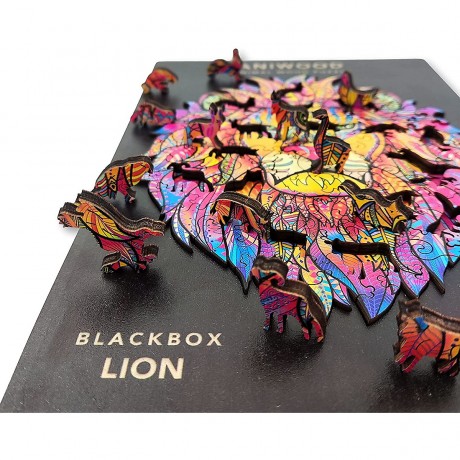 ANIWOOD Holz-Puzzle Lowe M (150 Teile) Деревянный пазл Lowe M (150 деталей)