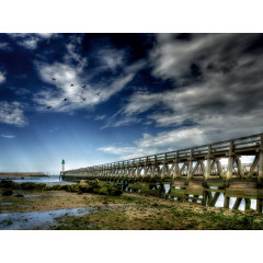 CALVENDO Puzzle CALVENDO Puzzle Pontoon in Deauville Hafen Пазл CALVENDO Puzzle Pontoon в порту Довиля