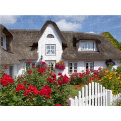 CALVENDO Puzzle CALVENDO Puzzle Reetdachhaus Пазл CALVENDO Пазл дом с соломенной крышей
