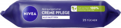 NIVEA 3in1 Creme Pflege Reinigungstucher, 25 Stuck, Нивеа Очищающие салфетки 3 в 1, провитамин B5 и витамин E, снятие макияжа, 25 шт