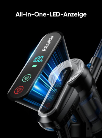 Levoit Levoit Akku-Hand-und Stielstaubsauger, 450,00 W, beutellos, Staubsauger 450W/35000Pa Staubsauger Kabellos Bis zu 55Mins Laufzeit Беспроводной ручной и стержневой пылесос Levoit, 450,00 Вт, без мешка, пылесос, 450 Вт/35 000 Па, беспроводной пылесос