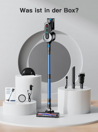 Levoit Levoit Akku-Hand-und Stielstaubsauger, 450,00 W, beutellos, Staubsauger 450W/35000Pa Staubsauger Kabellos Bis zu 55Mins Laufzeit Беспроводной ручной и стержневой пылесос Levoit, 450,00 Вт, без мешка, пылесос, 450 Вт/35 000 Па, беспроводной пылесос