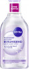 NIVEA Mizellenwasser Beruhigend, 400 ml, Нивеа Мицеллярная вода успокаивающая, экстракт виноградных косточек, для чувствительной кожи, 400 мл