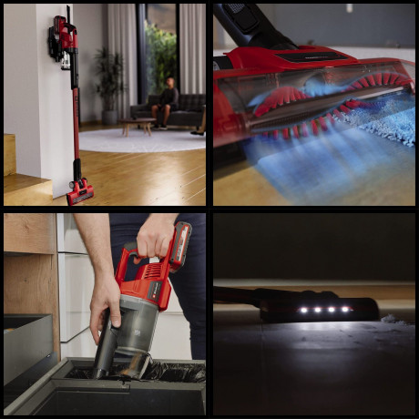 Einhell Einhell Akku-Hand-und Stielstaubsauger Einhell Akku Stielsauger TE-SV 18 Li solo beutellos Zyklonsauger inkl., beutellos Беспроводной ручной пылесос Einhell Беспроводной пылесос Einhell TE-SV 18 Li Solo без мешка с циклонным пылесосом, без мешка