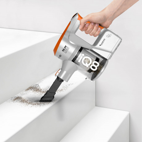 TurboTronic by Z-Line TurboTronic by Z-Line Akku-Hand-und Stielstaubsauger >8 kpa, 45 Min. Laufzeit, ultra-Leichtgewicht Boden Staubsauger, 120 W, beutellos, kabelloser Handsauger mit Wandhalterung rot Беспроводной ручной пылесос TurboTronic by Z-Line >