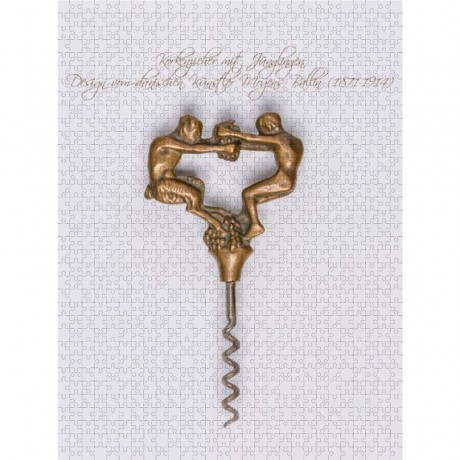 CALVENDO Puzzle CALVENDO Puzzle Korkenzieher mit Junglingen.  Design vom danischen Kunstler Mogens Ballin (18 Пазл CALVENDO Пазл штопор с детками. Дизайн датского художника Могенса Баллина (18 век).