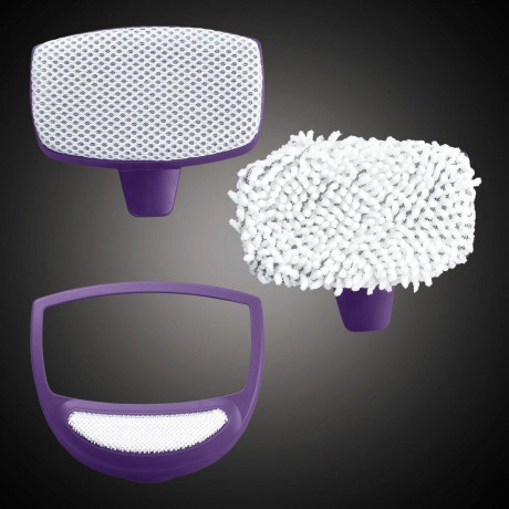 RUSSELL HOBBS RUSSELL HOBBS Dampfburste Steam Genie 25600-56, 1650 W, herausnehmbarer Wassertank, inkl. 3 Aufsatzen  Паровая щетка RUSSELL HOBBS Steam Genie 25600-56, 1650 Вт, съемный резервуар для воды, включая 3 насадки