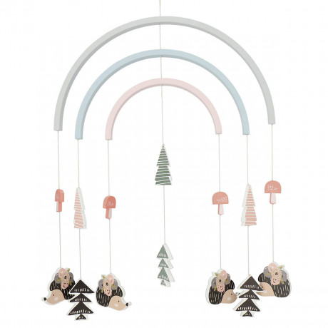 bieco Baby Mobile Holz Einschlafhilfe Baby Deko Zimmer Holzmobile fur Kinderbett O28cm Mobiles Детский мобильный деревянный спальный аппарат для детской комнаты в стиле деко деревянный мобильный телефон для детской кроватки O28cm мобильные телефоны