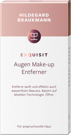 Hildegard Braukmann EXQUISIT Augen Make-up Entferner, 100 ml, Hildegard Braukmann средство для снятия макияжа с глаз для зрелой и сухой кожи, для женщин, 100 мл