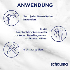 Schauma Sprueh-Conditioner Repair &amp; Pflege, 200 ml, Schauma несмываемый двухфазный спрей-кондиционер Восстановление и уход с кокосом, провитамином B5 и термозащитой, 200 мл