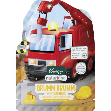 Kneipp naturkind BRUMM BRUMM Schaumbad, 40 ml, Kneipp детская пена для ванны BRUMM BRUMM, 40 мл