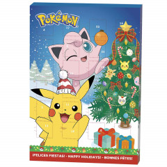 Pokemon Adventskalender, шоколадный адвент-календарь Покемон, 24 окошка, 75 г