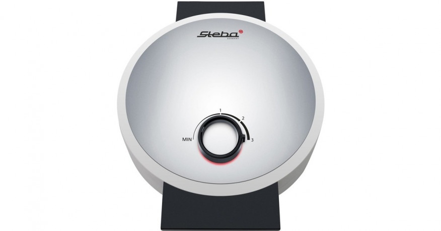 Steba Steba Waffeleisen WE 16 silber/weiss, 1.000 Watt silber/weiss Вафельница Steba WE 16 серебристый/белый, 1000 Вт