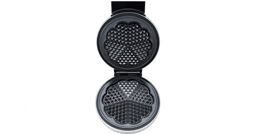 Steba Steba Waffeleisen WE 16 silber/weiss, 1.000 Watt silber/weiss Вафельница Steba WE 16 серебристый/белый, 1000 Вт