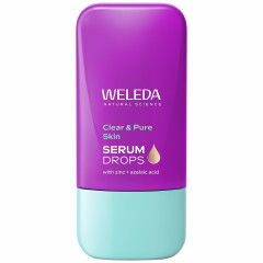 WELEDA Clear &amp; Pure Skin Serum Booster Drops, 30 ml, Очищающие капли-сыворотка Clear &amp; Pure с цинком PCA, азелаиновой кислотой и AHA без отдушки, 30 мл