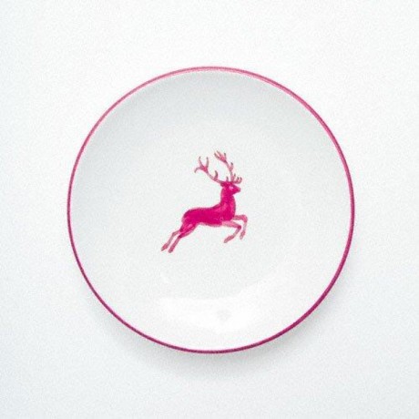 Gmundner Keramik Gmundner Keramik Bordeauxroter Hirsch Kaffee-/Tee-Untertasse Cup d: 15 cm / h: 2,5 cm Gmundner Ceramics Бордо Красный олень Блюдце для кофе/чая Чашка d: 15 см / высота: 2,5 см