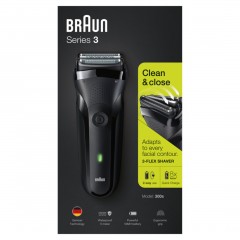 Braun Elektrischer Rasierer quot;Series 3 300Squot; in Schwarz  Электробритва &amp;quot;Серия 3 300S&amp;quot; в черном