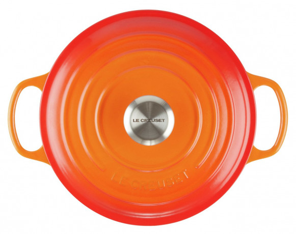 Le Creuset LE CREUSET Br\u00e4ter SIGNATURE orange LE CREUSET Br>4ter ПОДПИСЬ