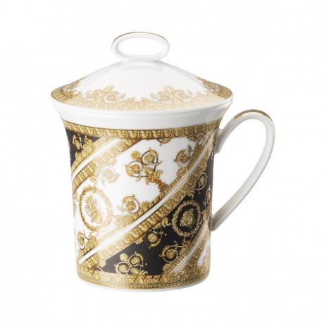 Rosenthal meets Versace Rosenthal Versace I love Baroque Becher mit Henkel 0,35 L Rosenthal Versace Кружка I love Baroque с ручкой 0,35 л