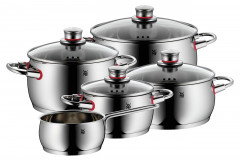 WMF WMF Topfset 5-tlg. QUALITY ONE silber Набор кастрюль WMF, 5 шт. КАЧЕСТВО ОДИН